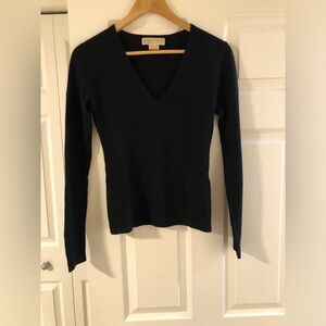 MICHAEL Michael  Kors  XS 100% cashmere V neck sweater